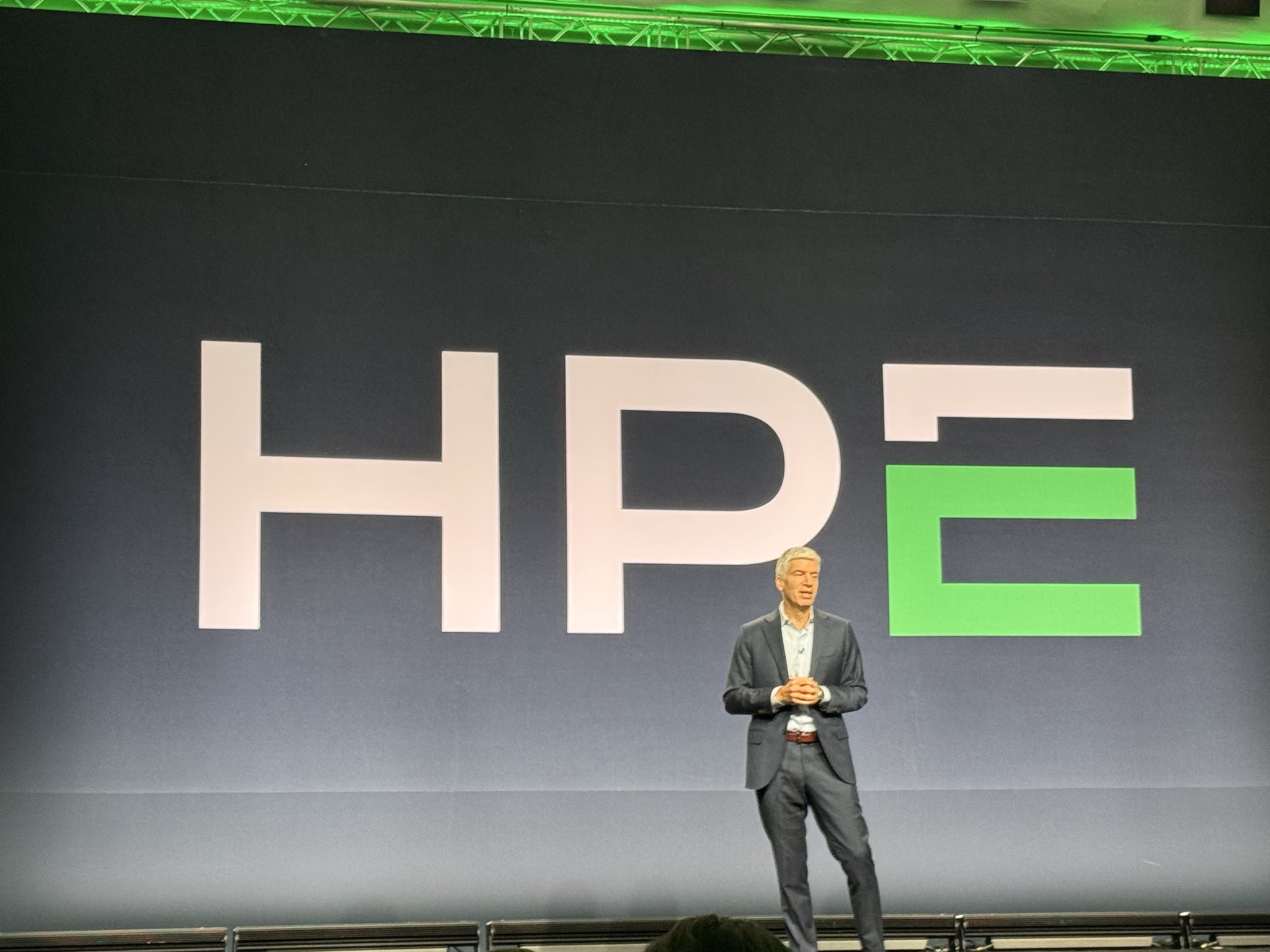 Rami Rahim, President and GM of HPE Networking, speaking at HPE Networking Investor Day